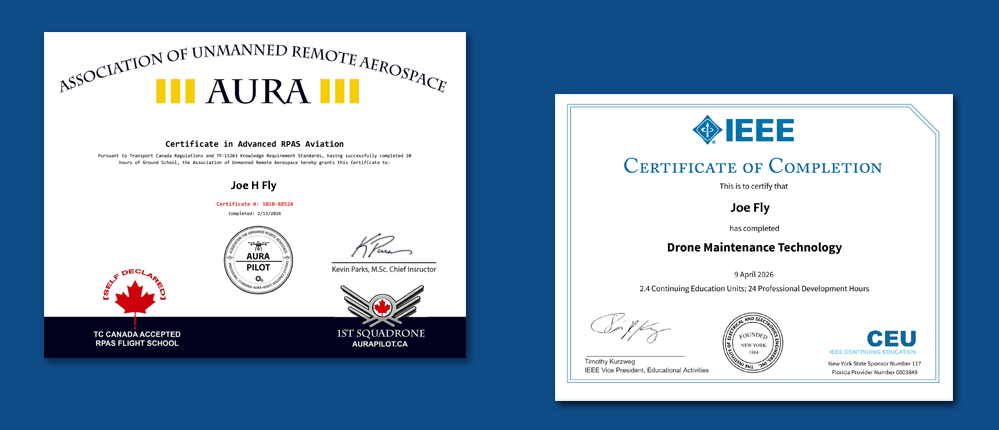 Certifications